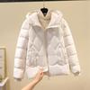 Women's Hooded Coat Ladies Winter Cotton Coat Thickened Warm Jacket