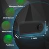 Multifuntional Dust Display LED Lamp Clear Dust Detection Light Plastic Material