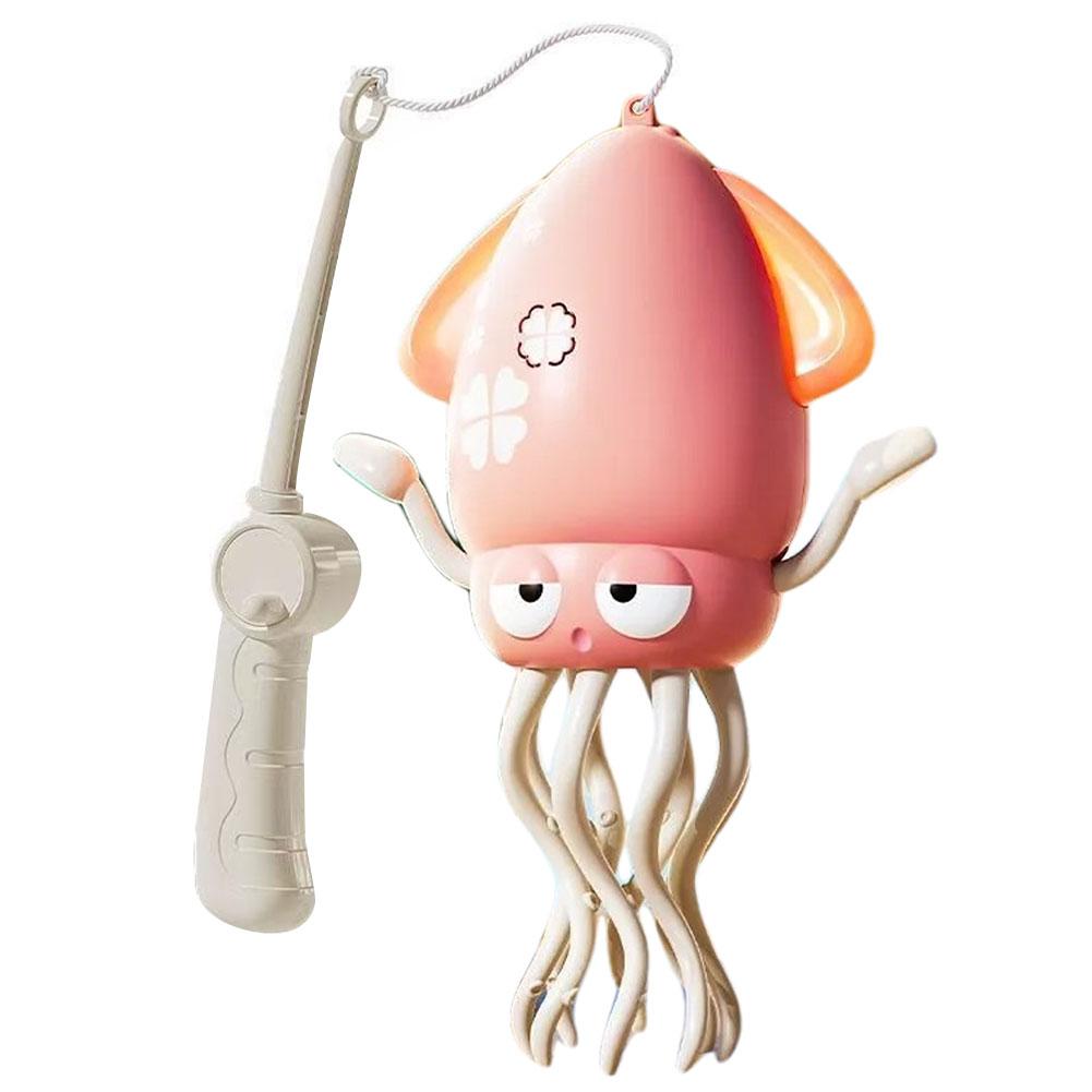 Electric Dancing Octopus Fidget Toys Anti-stress Anti Stress Luminous Music Baby Crawling Toys Games for Kids Children Pets Cat