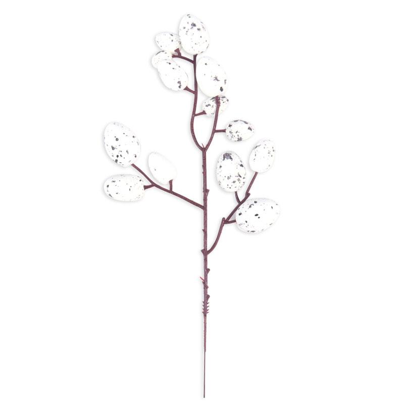 Easter Egg Tree Branch Colorful Foam Fake Artificial Flower DIY Easter Decoration Wedding Festival Party Home Accessories Supply