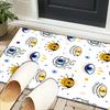 Eyes Pattern Design Art Office Rug Chair Mat, Entryway Carpet, Suitable for Front Door, Bedroom, Living Room, Desk, Holiday Gift