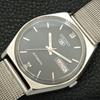 VINTAGE SEIKO 5 AUTOMATIC 6309A JAPAN MENS BLACK COLOR DIAL WATCH a701651-5 R206c-a701651