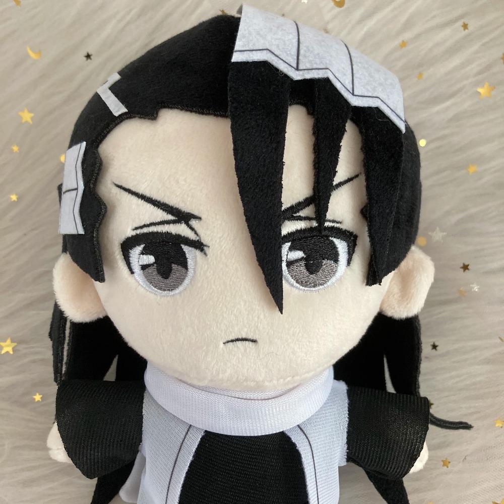 Anime Plush Doll Aizen Sousuke Zaraki Kenpachi Plushie Kuchiki Byakuya Kurosaki Ichigo Plush Toy Cosplay Soft Stuffed Pillow Gif