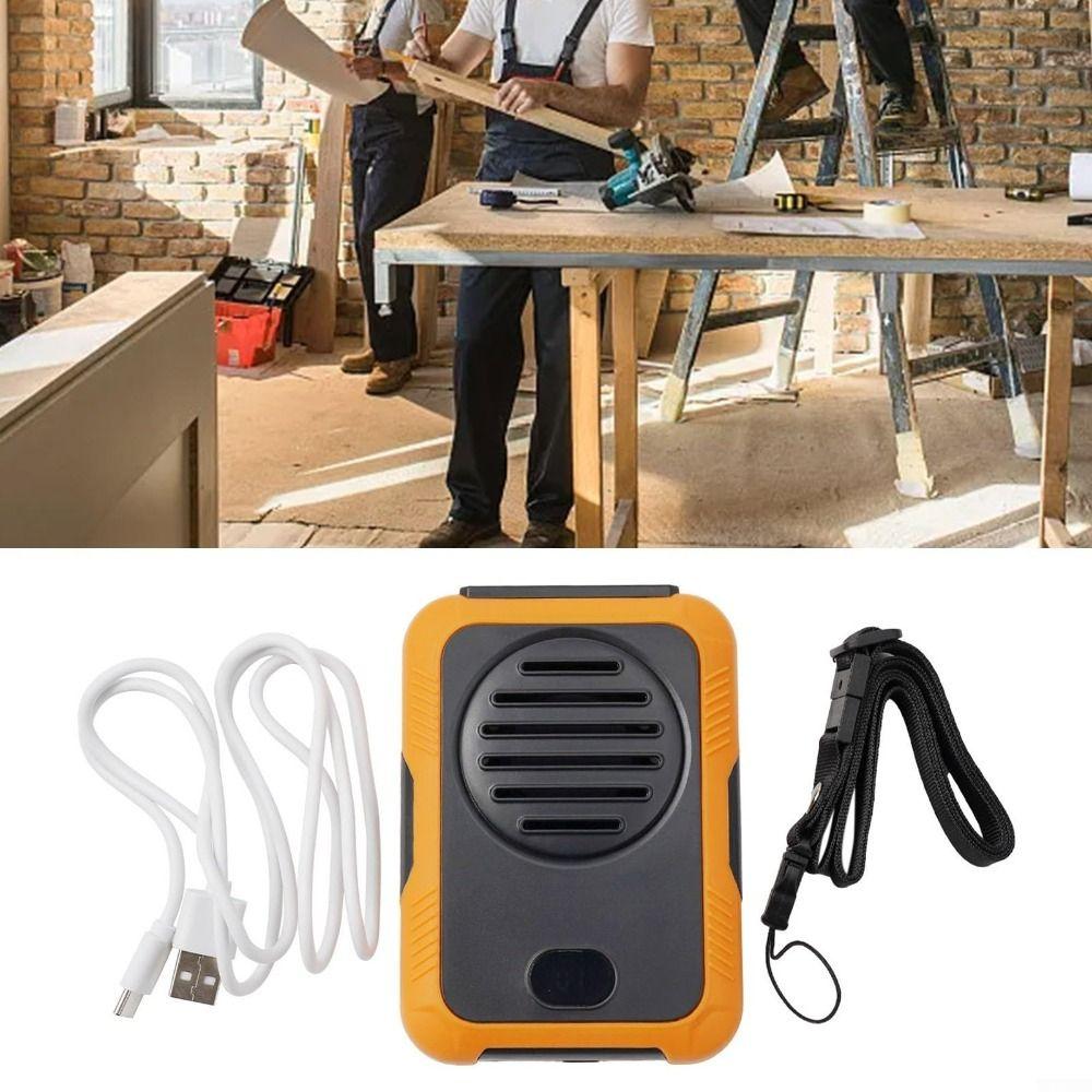 

Rechargeable Waist Clip Fan Wearable Belt Fan New Hanging Neck Fan for Camping Outdoor Travel