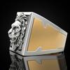 A Cross-border Hot Fashion Retro Domineering Lion Ring Creative Invisible Storage Box Box Holiday Gift
