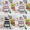 Fashionable Color Blocked Letter Print Student Casual Backpack For Daily Use