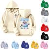 Women's Hooded Gradient Printed Long Sleeved Sweatshirt Loose Women's Sweatshirt  Sweatshirt