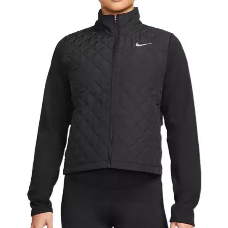 Nike Vests Women's Black Stand Collar Moderate Other DM1543-010