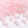 4x8mm Shiny Transparent Bamboo Beads Glass Cylindrical Beads Can Be Used For DIY Jewelry Making Necklace Bracelet