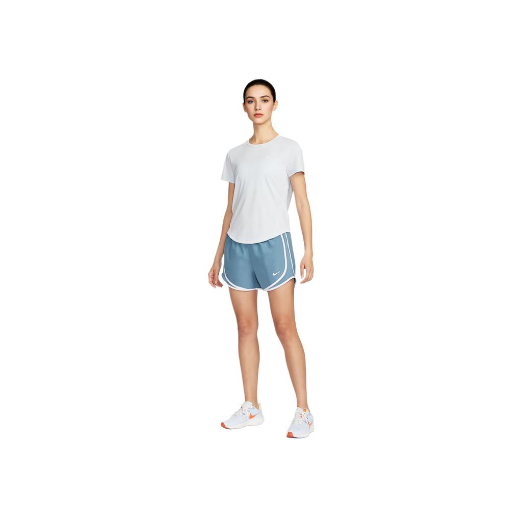 Nike Dri-Fit Casual Comfortable Simple Versatile Sports Shorts Women Shorts Smoke-Blue HM6097-009