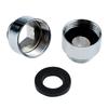 Adattatore per Rubinetto Lavatrice in Rame da 25mm a 20mm Adattatore per Tubo da Cucina Adattatore per Rubinetto dell'Acqua Filettatura Esagonale/Rotonda Raccordi per Rubinetto del Bagno