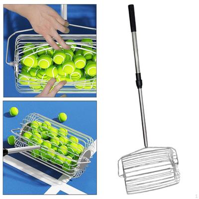 Funnel Pick-up Tool, Telescopic Rolling Basket, Lightweight, for Easy Picking Up Pickleball