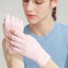 1PAIR Women Summer Sunscreen Gloves Ice Silk Half-finger Gloves Fashion Elegant UV-resistant Breathable Multicolor Driving Glove