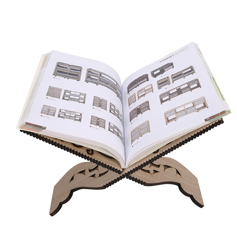 Detachable Quran Scripture Stand Holders Book Rack Home Decoration (Red Rhinestones)