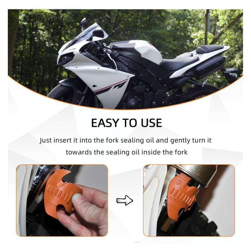 Fork Seal Cleaner Motorcycle Front Fork Seal Saver Tool Cleaning Shock Repairing Absorber Tool Motorcycle Fork Cleaner
