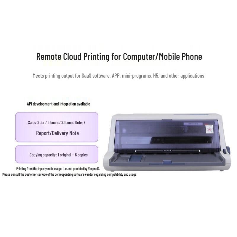 Jolimark CFP-535W Wireless Remote Dot Matrix Printer CN Plug (adapter Included)