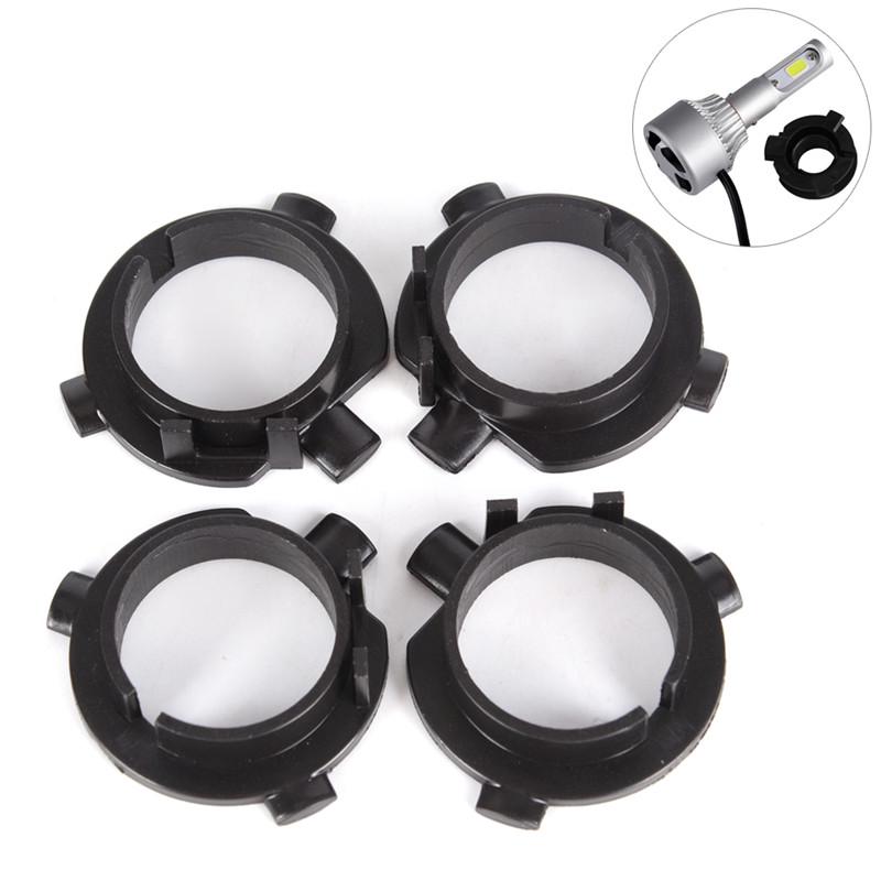 2Pcs H7 Led Kit Headlights Base Adapter Car Led Clip Retainer Sockets Adaptor