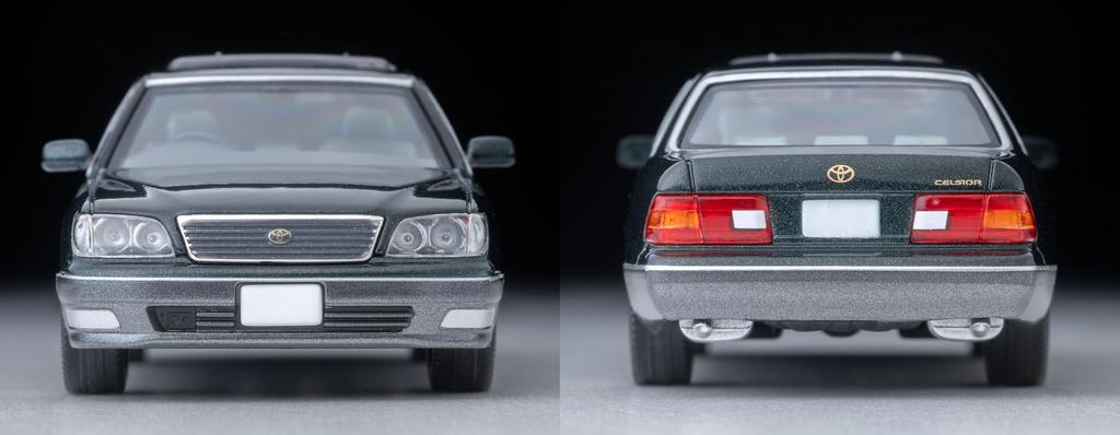 Tomytec Tomica Limited Vintage Neo 1/64 Scale LV-N356b Toyota Celsior C Spec F Package Green/Gray 1997 Model (Finished Product) 337638