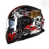 Full Face Motorcycle Helmet Dual Lens Winter Safety Anti-Fog Waterproof Motocross HelmetRiding Motorbike Helmet Men Women DOT
