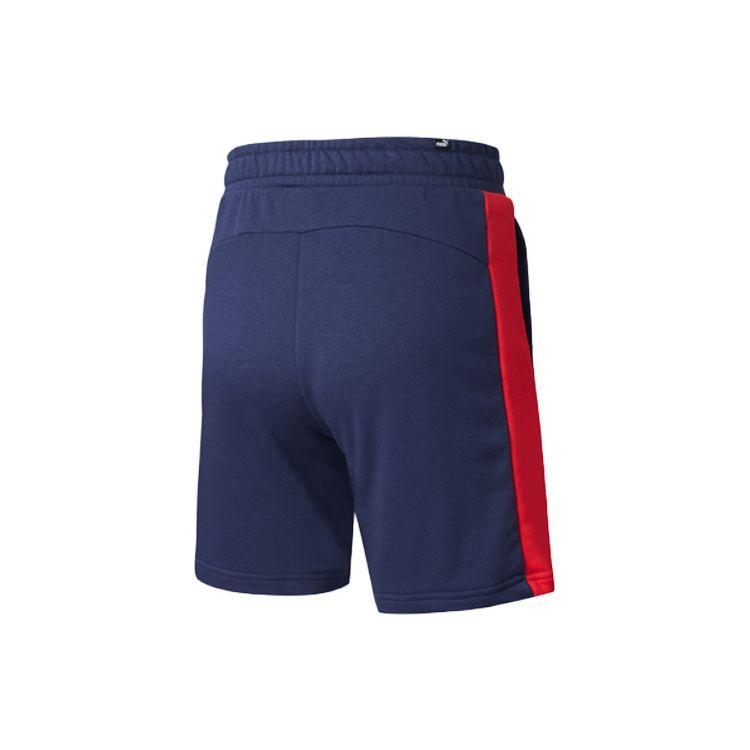 Puma Contrast Casual Sports Shorts Men Bottoms Navy 581873-03