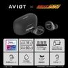 AVIOT TE-D01v-555 Kamen Rider 555 Collaboration Wireless Earbuds with Special Voice and Design, Hybrid Noise Cancelling, Up To 60 Hours of Playtime, a
