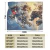 T-Transformers New Generation Soft Warm Blanket  Boy Girl Plush Throw Blanket Graphic Couch Bed Flannel Bedspread Sofa Bed Cover