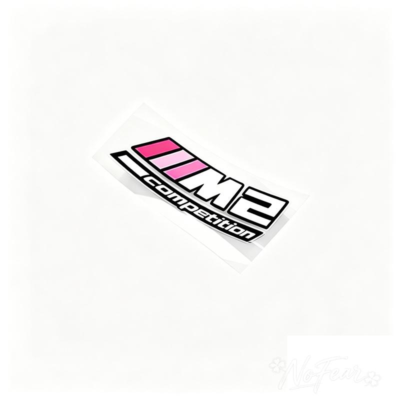 For BMW M Power M3 M5 Logo G01 G30 F30 F31 E36 E87 E60 E46 E91 X1 X3 X5 E53 For M 2 M3 M4 Competition Cs Car tail label sticker XU7