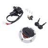 Zündschalter Tankdeckel Sitzschloss Helmschloss Schlüsselsatz Robust Einfache Installation für MT03 YZF XJ6