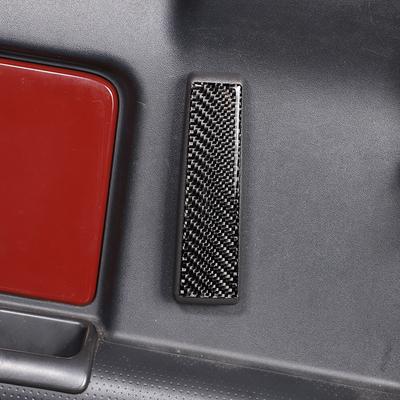 Για Toyota FJ Cruiser 2007- Μαλακός Πίνακας Καλύμματος Εσωτερικής Λαβής Πίσω Πόρτας Αυτοκινήτου Αυτοκόλλητο Διακοσμητικό Αυτοκίνητο