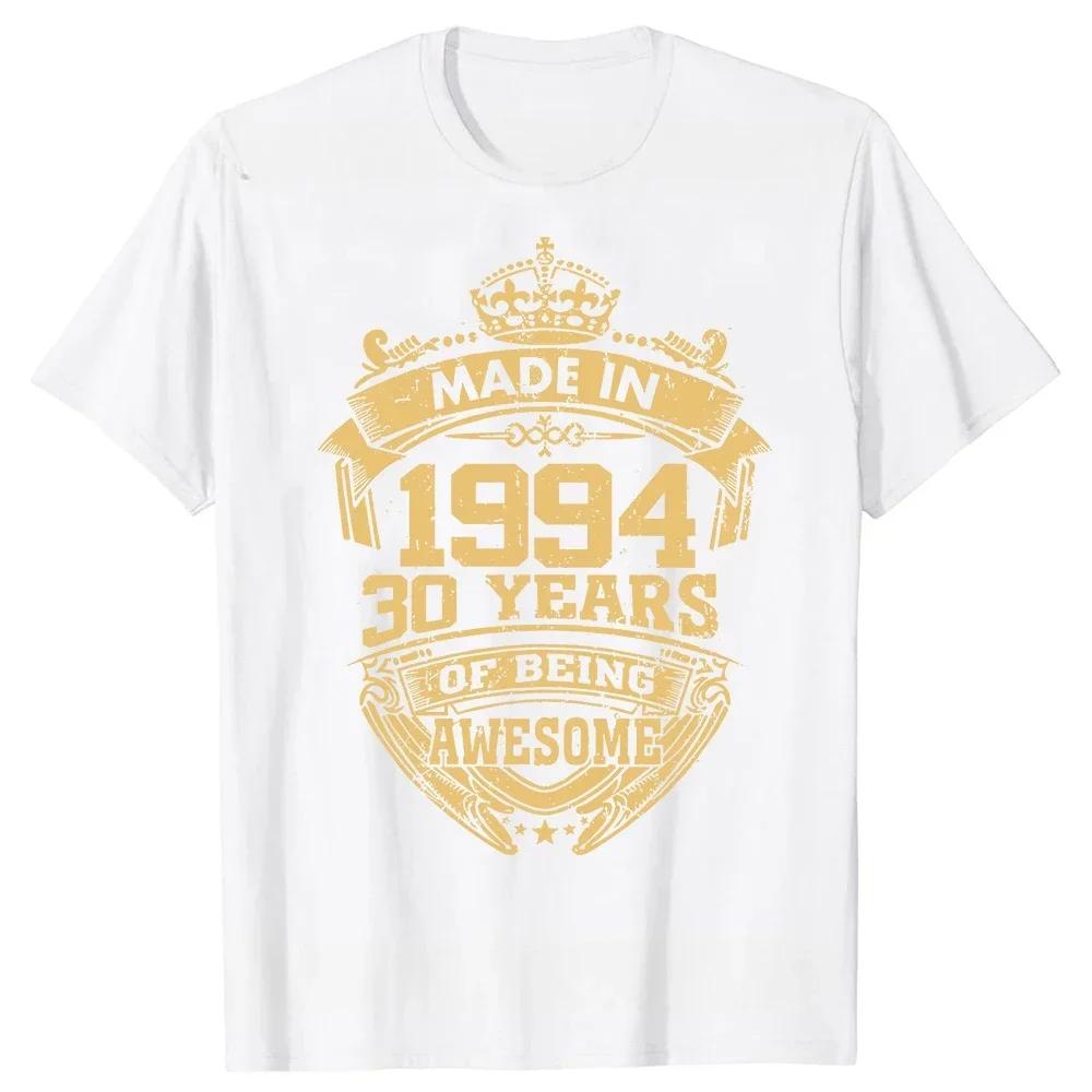 Summer Graphic Streetwear Short Sleeve Tshirt Mens Clothing Legend 1994 Birthday Gifts 31 Year Old 31th Bday Present T Shirt