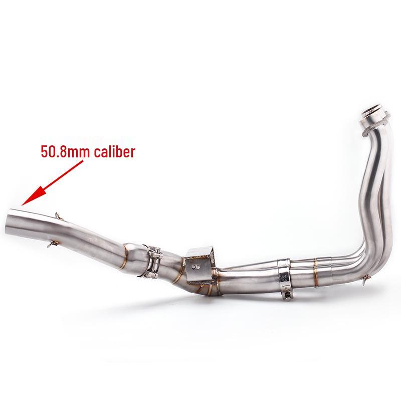 Yamaha FZ1N Motorcycle Exhaust Modification: 51mm Mid-Section Upgrade