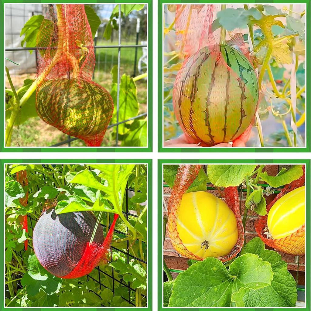 Plastic Gardening Net Watermelon Three-dimensional Planting and Hammock Bag Supplies Garden Stuff Tote Vegetable Agriculture