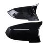 For BMW 5 Series F10 F11 F18 LCI Side Mirror Cover Caps Glossy Black 2014-2016