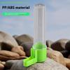 Automatic Transparent Bird Water Dispenser and Feeder, Water Bottle, Anti-Spatter, Easy Clean, Simple Design, Pet Supplies
