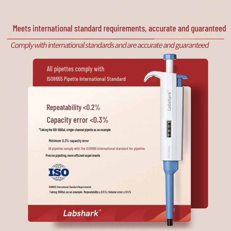 BKMAMLAB Single-Channel Adjustable Volume Pipette