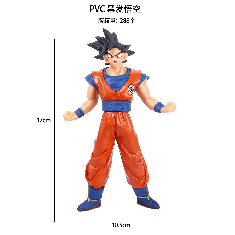 Anime Dragon Ball Vegeta Broly Son Goku Anime Action Figure Model Gifts Collectible Figurines for Kids 18cm