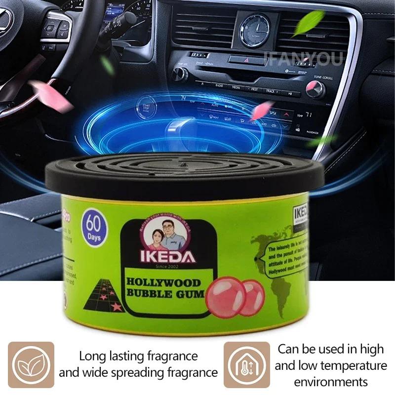 Car Air Fresheners Lemon Scent Organic Cans Odor Eliminator Essential Long-Lasting Strong Fragrance for Home Closet Decoration