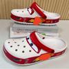 Unisex Crocs X McQueen Car Clogs: Breathable Casual Summer Beach Style