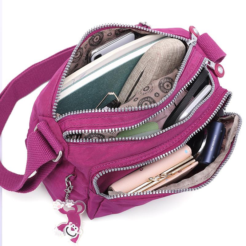 Elegant Women's Casual Nylon Crossbody Shoulder Bag – Perfect for Travel and Outings