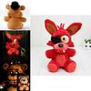 Adorable Peluche de Five Nights At Freddy's Oso Zorro Bonnie Dorado Para Niños Decoración del Hogar