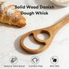 12.6 Inch Danish Dough Whisk Large Size Baking Whisk New Mixing Tool  for Pizza Pastry