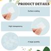 1box 50pcs Transparent Acrylic Action Figure Display Bases Square Clear Display Base: 2.5x2.5x0.2cm