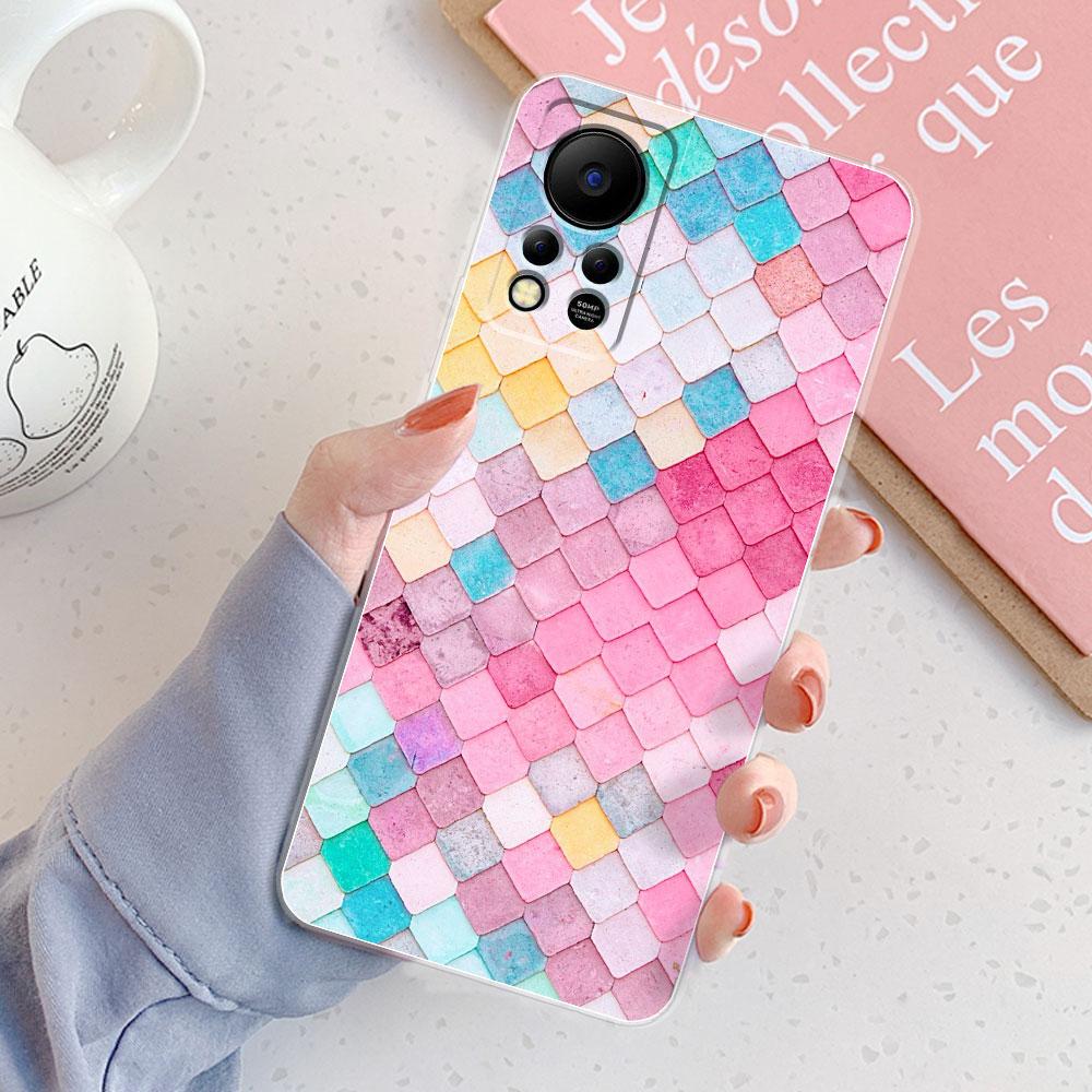 Voor Infinix HOT 11S NFC Hoesje X6812B 6,78 Inch Schokbestendig Achterkant Telefoonhoesjes Voor Infinix Hot11s 11 s NFC Slank Siliconen Transparante Bumper