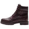 New Timberland 6' Premium Boot Woven Dark Brown TB0A6FD6-W01
