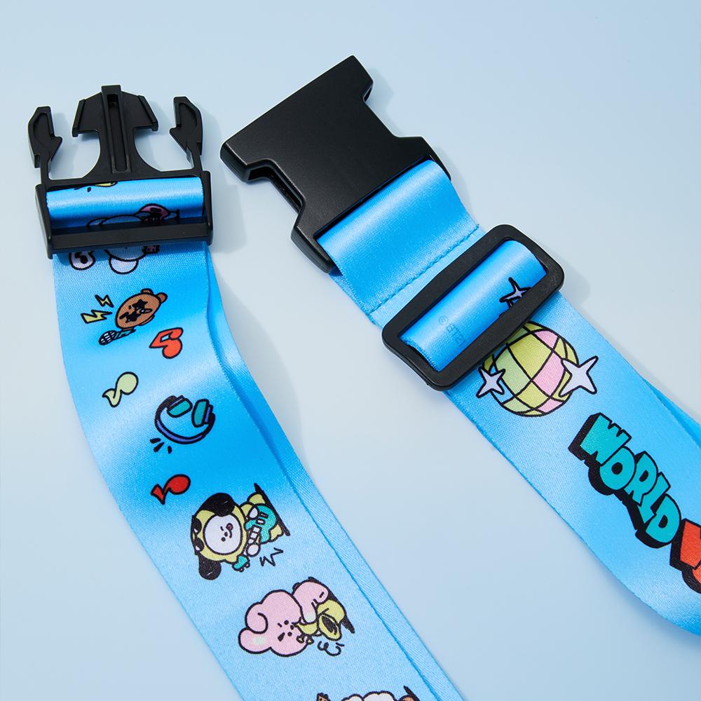 BT21 WORLD VOYAGE Luggage Carrier Belt