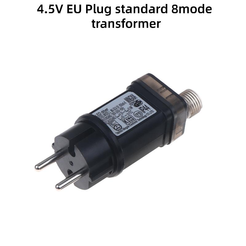 1 Set Eu/Uk/Us Plug Switch Adapter Waterproof Laser Lighting Power Supply Ac 220V To 31/30/18/4.5V Dc 8 Functional Selv Led Lamp