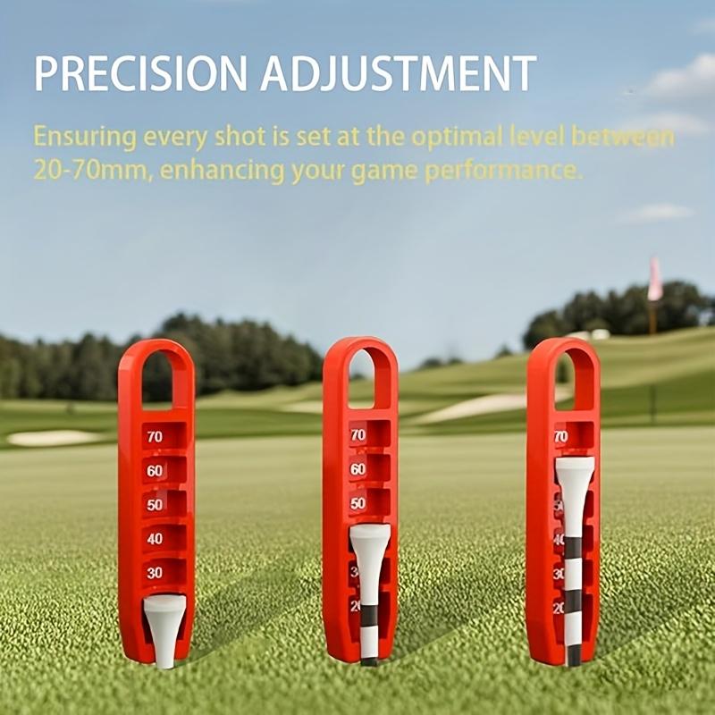 1pc Adjustable Golf Tee Depth Setting Tool with Puller -Easy Grip,Precision Height Adjustment,Ideal for Consistent Tee Placement
