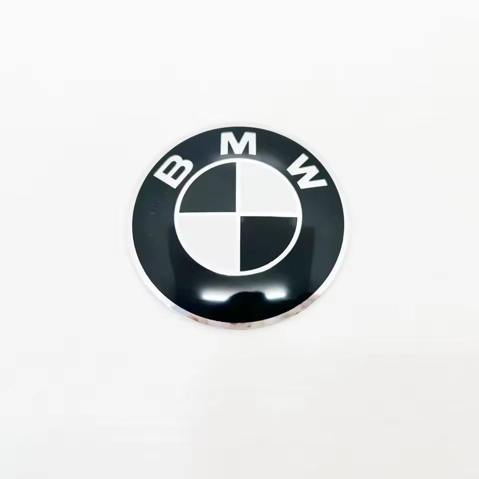 TWDG8 4pcs 56/60/65/70mm automobile hub center sticker aluminum alloy car sticker is suitable for BMW group F07F90F11f18G30G31E60E61.