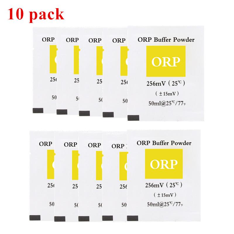 

5/10pcs ORP Calibration Powder Package ORP Buffer Powder ORP Measuring Calibration Solution 256mV ORP Meter Powder
