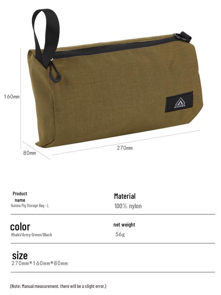 AYXSEE Multi-functional Outdoor Storage & Tool Zipper Bag